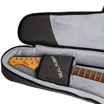 Real Mission CoolVox-E-A Gray Elektro Gitar Taşıma Çantası